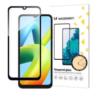Wozinsky 5D tvrzené sklo s rámečkem pro Xiaomi Redmi A1 s rámečkem, černé (case friendly) 9145576266656