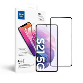 Blue Star ochranné sklo na displej Samsung Galaxy S21+ Full Face (full glue/small size) - , černé