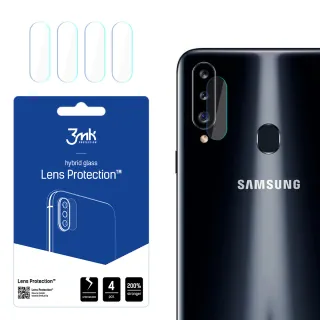 3mk Lens Protection ochrana kamery pro Samsung Galaxy A20s ,(4ks) 5903108278119