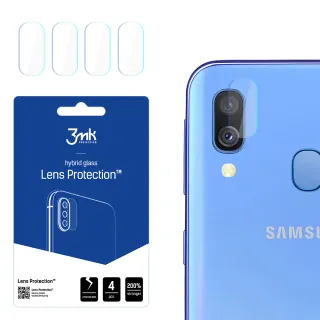 3mk Lens Protection ochrana kamery pro Samsung Galaxy A40 ,(4ks), 5903108136792