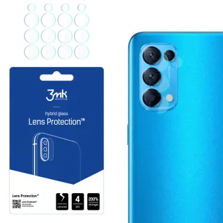 3mk Lens Protection ochrana kamery pro Oppo Reno 5/5 K 5G ,(4ks)  5903108340748