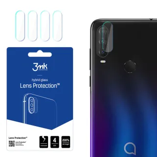 3mk Lens Protection ochrana kamery pro Alcatel 3L ,(4ks)  5903108241786