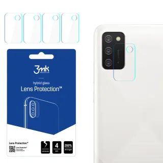 3mk Lens Protection ochrana kamery pro Samsung Galaxy A02s ,(4ks) 5903108343091