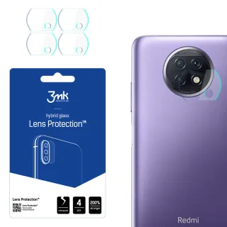 3mk Lens Protection ochrana kamery pro Xiaomi Redmi Note 9T 5G ,(4ks),  5903108344401
