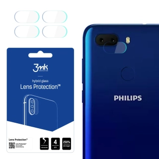 3mk Lens Protection ochrana kamery pro Philips Xenium S266 ,(4ks) 5903108386838