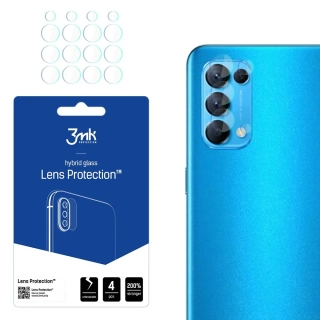 3mk Lens Protection ochrana kamery pro Oppo Reno 5 4G ,(4ks)  5903108435406