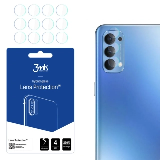 3mk Lens Protection ochrana kamery pro Oppo Reno 4 CPH2113 ,(4ks)  5903108438384