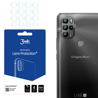 3mk Lens Protection ochrana kamery pro Kruger & Matz Live 9S ,(4ks) 5903108445511