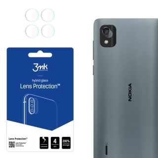 3mk Lens Protection ochrana kamery pro Nokia C2 2nd Edition ,(4ks)  5903108466875