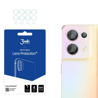 3mk Lens Protection ochrana kamery pro Oppo Reno 8 5G ,(4ks) 5903108481465