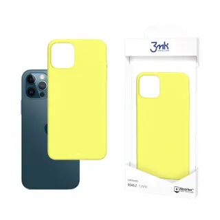 Odolný zadní kryt pro Apple iPhone 12/12 Pro - 3mk Matt Case lime  5903108327060