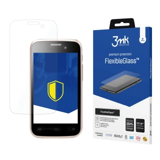 3MK Ochranné tvrzené sklo pro GoClever Quantum 2 400 - 3mk FlexibleGlass™ (5901571131375)