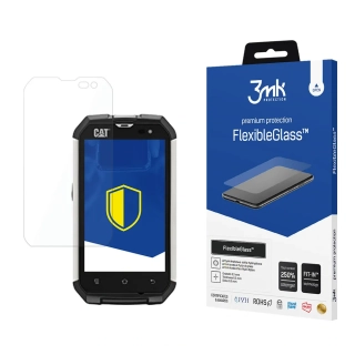 3MK Ochranné tvrzené sklo pro CAT B15 - 3mk FlexibleGlass™ (5901571171470)