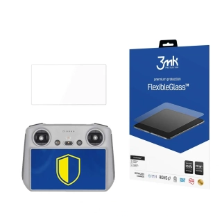 3MK Ochranné tvrzené sklo pro DJI Kontroler RC RM330 - 3mk FlexibleGlass™ (5903108529815)