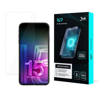 3MK Fólie ochranná 3mk 1UP pro Apple iPhone 15 Pro, 3ks v balení, (5903108535465)