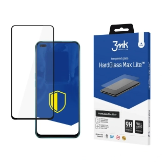Tvrzené sklo pro Oppo Reno 4 Z 5G Black - 3mk HardGlass Max Lite™ 5903108322584