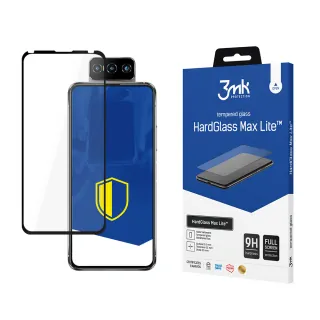 Tvrzené sklo pro Asus Zenfone 7 Black - 3mk HardGlass Max Lite™ 5903108303682