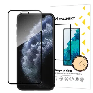 WOZINSKY 5D tvrzené sklo s rámečkem pro Apple iPhone 11 Pro / iPhone XS / iPhone X, černá, 7426825353764