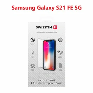 ochranné temperované sklo swissten pro samsung g990 galaxy s21 fe 5g re 2,5d