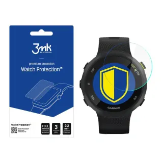 Tvrzené sklo na hodinky Garmin Forerunner 45 - 3MK Watch Protection FlexibleGlass, (3ks) ,  5903108299503