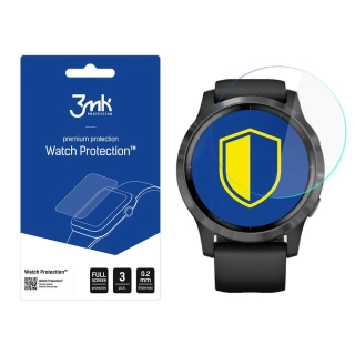 3mk Ochranná odolná fólie na hodinky Garmin Vivoactive 4  - 3MK Watch Protection™ ARC+, (v balení 3ks),  5903108241588