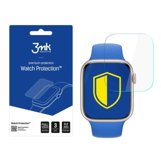 3mk Ochranná odolná fólie na hodinky Apple Watch 7 45mm - 3MK Watch Protection™ ARC+, (v balení 3ks), 5903108443722