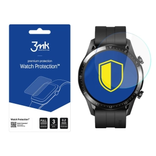 Tvrzené sklo na hodinky Huawei Watch GT 2 46mm - 3MK Watch Protection FlexibleGlass, (3ks) ,  5903108212724