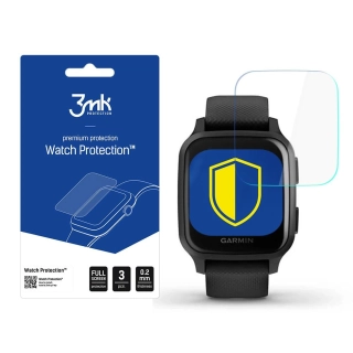 3mk Ochranná odolná fólie na hodinky Garmin Venu SQ  - 3MK Watch Protection™ ARC+, (v balení 3ks),  5903108319140