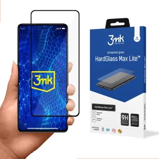 9H Ochranné sklo 3mk HardGlass Max Lite™ na Redmi Note 12 Pro 5903108496735