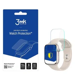 3mk Ochranná odolná fólie na hodinky Apple Watch 8 41mm - 3MK Watch Protection™ ARC+, (v balení 3ks), 5903108490993