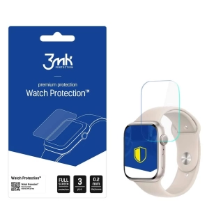 3mk Ochranná odolná fólie na hodinky Apple Watch 8 45mm - 3MK Watch Protection™ ARC+, (v balení 3ks), 5903108491006
