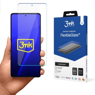 Hybridní tvrzené sklo pro Redmi Note 12 4G - 3mk FlexibleGlass™,  5903108516952