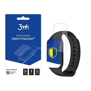 3mk Ochranná odolná fólie na hodinky Redmi Smart Band 2 - 3MK Watch Protection™ ARC+, (v balení 3ks), 5903108518666