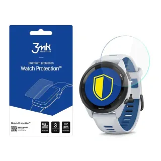 3mk Ochranná odolná fólie na hodinky Garmin Forerunner 265S  - 3MK Watch Protection™ ARC+, (v balení 3ks),  5903108517676