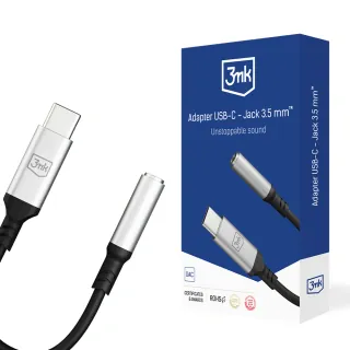 3MK 3mk Adapter USB-C - Jack 3,5 mm (5903108518055)