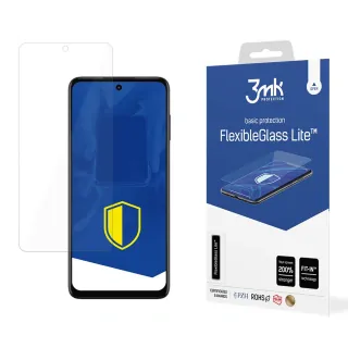 Hybridní sklo pro Motorola Moto G73 5G - 3mk FlexibleGlass Lite™ 5903108513777