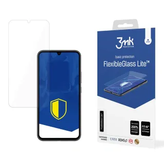 Hybridní sklo pro Samsung Galaxy A34 5G - 3mk FlexibleGlass Lite™,  5903108518932