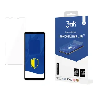 Hybridní sklo pro Sony Xperia 10 V - 3mk FlexibleGlass Lite™,  5903108520560