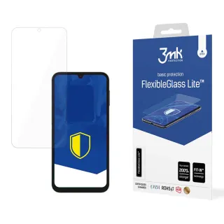 Hybridní sklo pro Samsung Galaxy A24 4G - 3mk FlexibleGlass Lite™, 5903108525565
