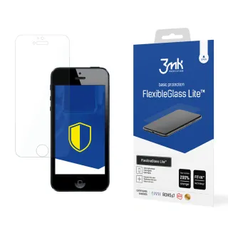 Hybridní sklo pro Apple iPhone 5/5S/SE - 3mk FlexibleGlass Lite™ 5903108334419