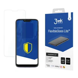 Hybridní sklo pro Motorola Moto G7 Power - 3mk FlexibleGlass Lite™ 5903108061100