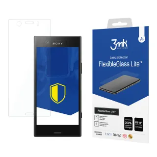 Hybridní sklo pro Sony Xperia XZ1 Compact - 3mk FlexibleGlass Lite™ 5903108029513