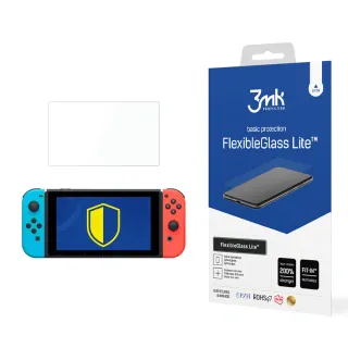 Hybridní sklo pro Nintendo Switch - 3mk FlexibleGlass Lite™ 5903108249966