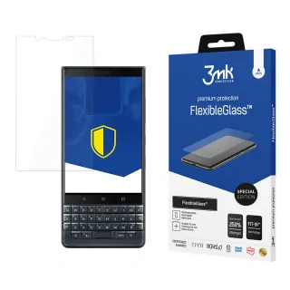 3MK Ochranné tvrzené sklo pro BlackBerry KEY2 - 3mk FlexibleGlass™ Special Edition (5903108022316)