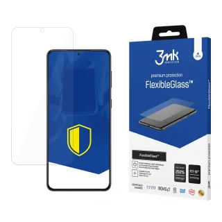 3MK Ochranné tvrzené sklo pro Samsung Galaxy S22 5G - 3mk FlexibleGlass™ (5903108460897)