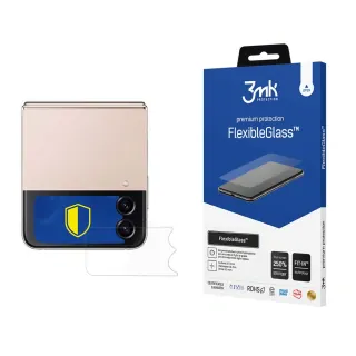 3MK Ochranné tvrzené sklo pro Samsung Galaxy Z Flip4 (Front) - 3mk FlexibleGlass™ (5903108489041)
