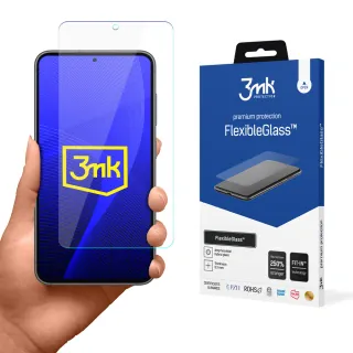 3MK Ochranné tvrzené sklo pro Samsung Galaxy S23+ - 3mk FlexibleGlass™ (5903108512602)