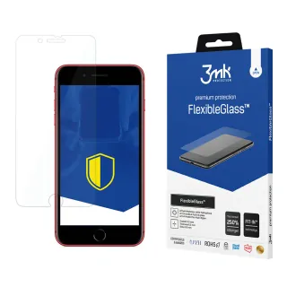3MK Ochranné tvrzené sklo pro Apple iPhone 8 Plus - 3mk FlexibleGlass™ (5901571129310)