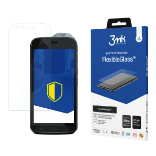 3MK Ochranné tvrzené sklo pro CAT S61 - 3mk FlexibleGlass™ (5903108028424)