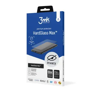 Tvrzené sklo pro Apple iPhone 12 Pro Max - 3mk HardGlass Max Privacy™ 5903108339414